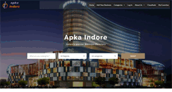 Desktop Screenshot of apkaindore.com