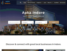 Tablet Screenshot of apkaindore.com